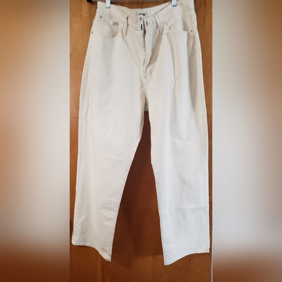 Madewell The Perfect Vintage Straight Jean in Vintage Canvas Wash NG254  sz 32 - Picture 8 of 10